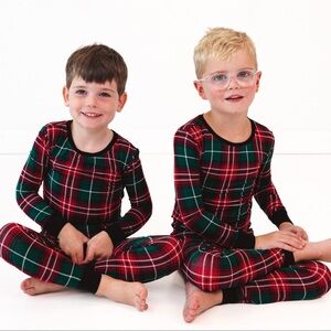 Little Sleepies Fireside Plaid Two Piece Pajama Set